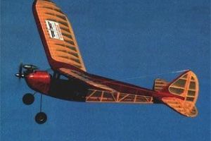 Flybaby by Pete Bowers - Modified for RC Assist - Parts set & Plan