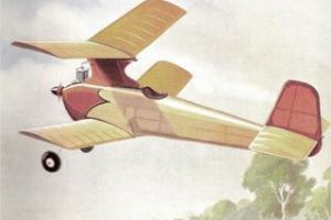 Sporty Biplane Parts Set - Aeromodeller