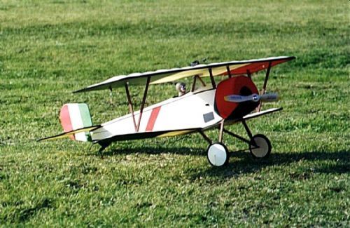Nieuport 11 37" span Parts Set and plan