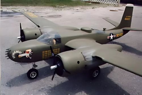 A-26 Invader 1/8 Scale Parts Set - Don Smith
