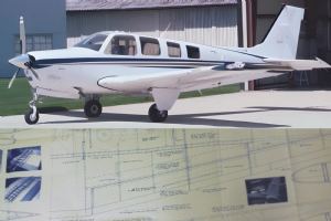 Browse A-36 Beech Bonanza plan set