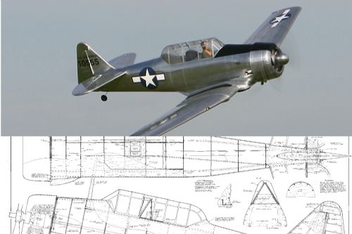 AT-6 Texan PLAN for Ziroli