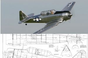 AT-6 Texan PLAN for Ziroli
