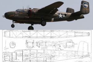 Ziroli B-25 Mitchell 118 inch PLAN