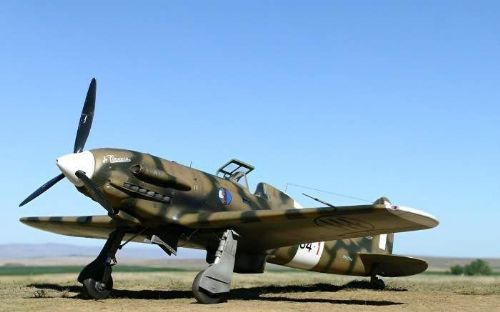 Macchi 202 Folgore by J Bates