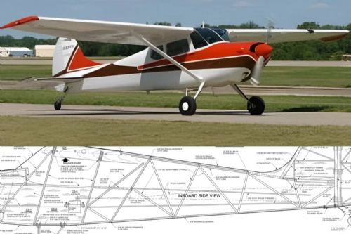 Cessna 170 plan Set
