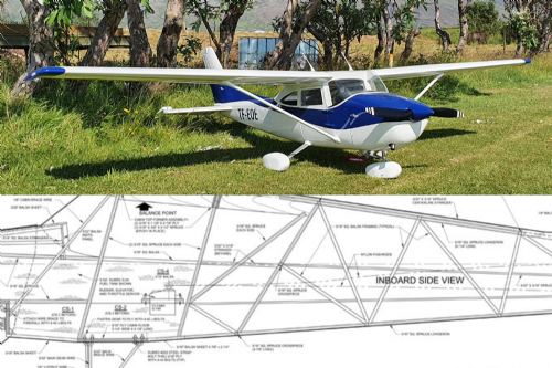 Cessna 182 plan by Hostetler