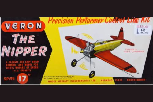 Veron Nipper control line trainer - Parts Set
