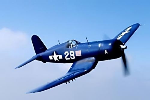 1/4 scale F4U Corsair 120" enlarged - Don Smith