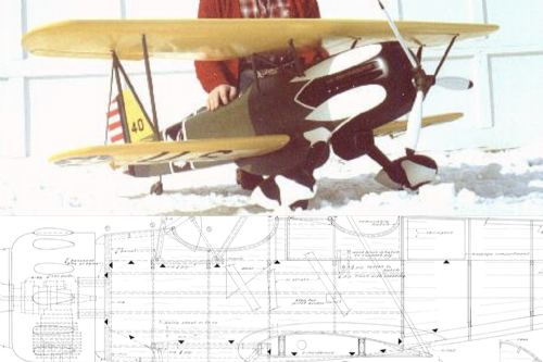 Curtiss P6E Hawk Plan- by Hostetler