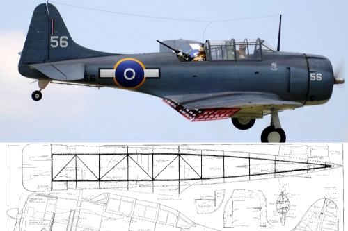 Douglas Dauntless Plan - Ziroli