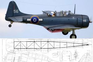 Douglas Dauntless Plan - Ziroli