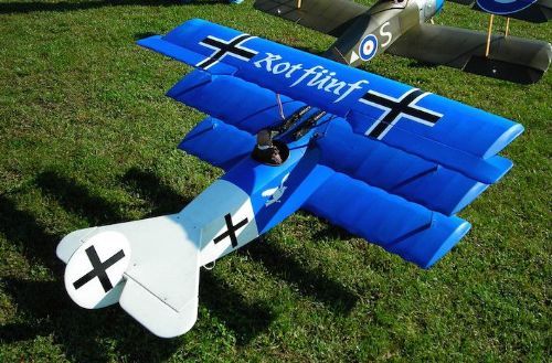 Fokker Dr-1 Triplane 1:4.4 scale - Parts Set