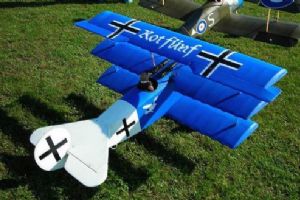Fokker Dr-1 Triplane 1:4.4 scale - Parts Set