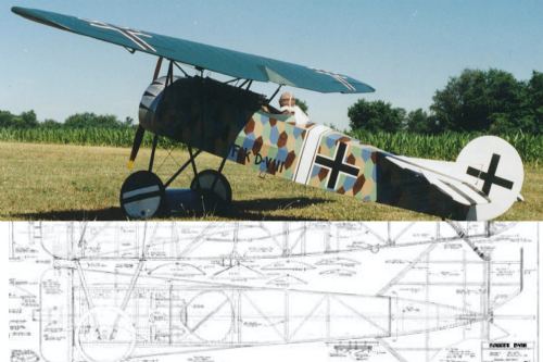 Fokker DVIII Plan Set