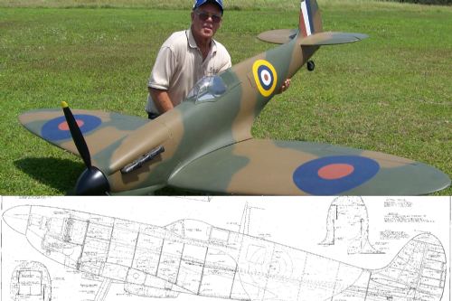 Spitfire MK1-5 Plan Set - Ziroli