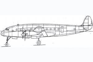 Lockhead Constellation by Don Smith PLAN