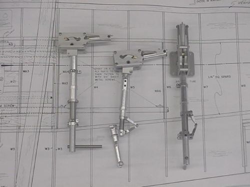 Tricycle gear for Platt T-28 Trojan