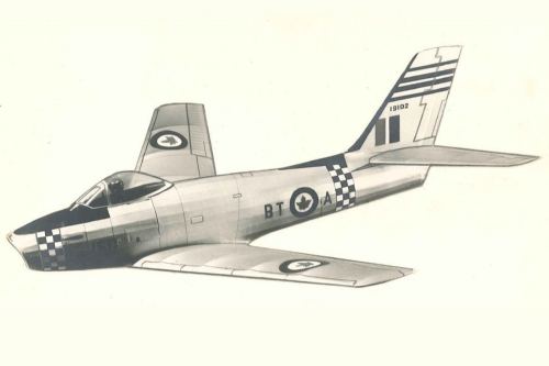 Veron F-86E Sabre - ducted fan