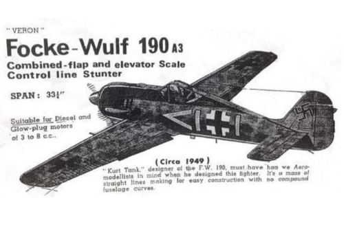 Veron FW190 CL Stunter