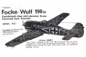Veron FW190 CL Stunter
