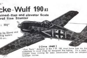 Browse Veron FW190 CL Stunter