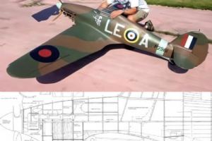 Browse Hawker Hurricane MK II 1/4 scale Plans by David Andersen
