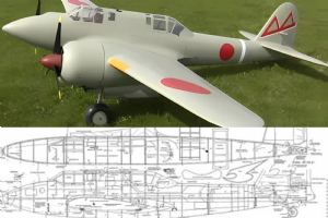 Browse Kawasaki Ki-45 Toryu Plan set - David Andersen