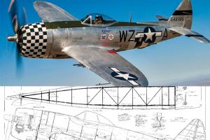 Ziroli P-47 Thunderbolt 70' PLAN