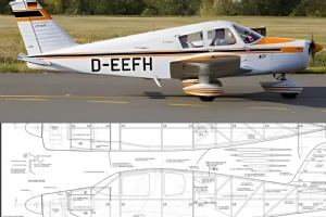 PA-28 Cherokee Plan Set - Hostestler