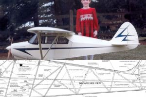 Piper Tri-Pacer plan by Hostetler