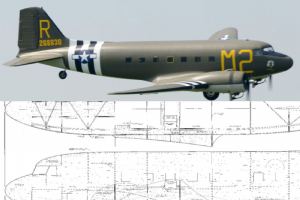 DC-3 Dakota Plan Ziroli