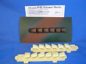 P-40 Warhawk Exhaust stacks