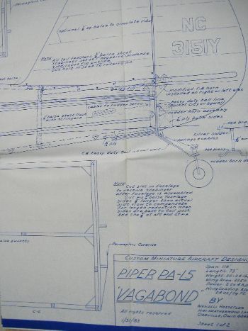 Piper Vagabond plan - Hostetler