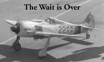Focke Wolf FW190 Parts Set & Plan by Dave Platt