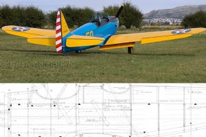 Fairchild PT-19 plans set - Hostetler