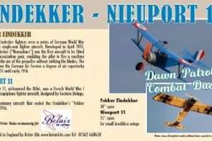 Browse Nieuport 11 & Fokker Eindekker - Combat Duo twin pack