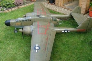 P-61 Black Widow - Parts Set by Ziroli