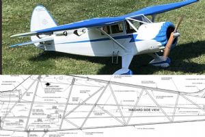 Stinson Reliant SR-10 Plans for 20% and 25% by Hostetler