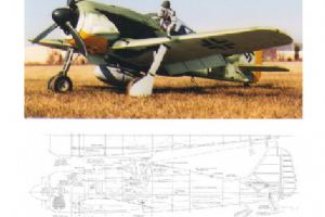 Browse Plan for 90" or 113" FW190 Focke Wulf - Vailly