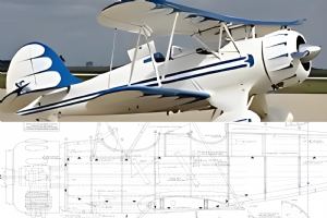 Waco YMF-5 Plans Hostetler